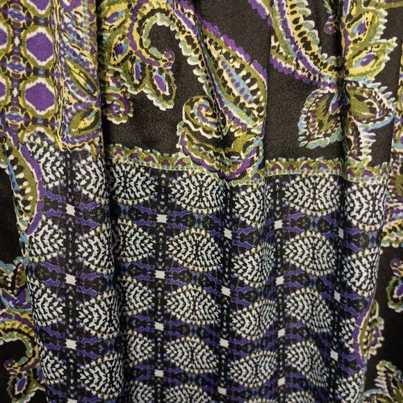 Cato size 22/24 midi dress elastic collar & shoulder - Picture 4 of 5